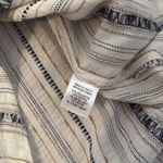 Drew  Anthropologie Flowy Bell Sleeve Top Medium Stipe Photo 5