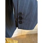 Nine West Black Pinstriped Blazer – Size 12 – Fully Lined Photo 3