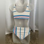 Maaji  reversible bikini set Floral Stripes Size 16‎ XXS GUC 0386 Photo 5