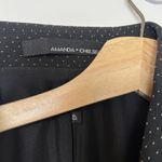 Amanda & Chelsea  Classic Black Polka Dot Blazer Size 6 Petite Photo 1