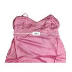 Rumored Monroe Midi Dress Bonbon Pink MEDIUM Satin Flowy Cocktail‎ Sexy Photo 6