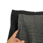 J. Crew 100% Wool Houndstooth Pencil Mini Skirt Twee Dark Academia size 8 Photo 1