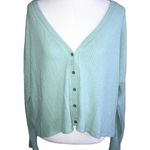 Wild Fable LIGHT GREEN SOFT CARDIGAN STYLE SWEATER MEDIUM Photo 0