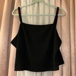 Bagatelle Collection Size XL Black Cropped Cami Photo 0