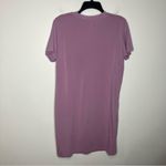Bamboo  Cool basic dress nightgown lavender purple size small soft basic casual Photo 3
