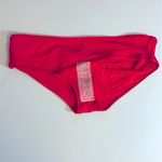 l*space L* Sensual Solids Twiggy Bikini Bottoms Size L NWT in Coral Photo 4