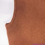 Free People NEW  BEACH‎ WAVERLY SWEATER ONE PIECE RIBBED ONE SHOULDER JUMPSUIT, L Photo 6