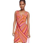 Wild Fable Groovy Costume Women's Slip Dress 70s Psychedelic Sleeveless Dress S‎ NWT Photo 4