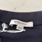 Sporty & Rich Sherpa Fleece Crew Neck Wellness Sweatshirt Blue Photo 5