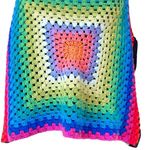 Pistola VIVIENNE CROCHET SWEATER TANK IN NAVY RAINBOW Photo 3