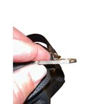 Rebecca Minkoff Black Grommet Studded Satchel Handbag for Women Photo 2