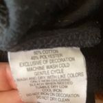 Old Navy Maternity Black Ribbed Long Sleeve Shirt Button Down Size XS EUC Photo 5