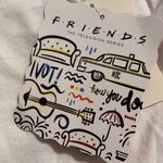 Friends large pajama top crewneck drop shoulder White Photo 7