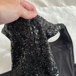 EXPRESS  Black Sequin Mini Dress Photo 2