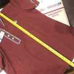 Polo ORIGINAL PENGUIN Tawny Port Women’s Tipped Original  Shirt Sz XL Photo 5