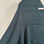 Eliza J Green Long Sleeve Sweater Dress Knee Length Exposed back zipper Sz 3XL Photo 2