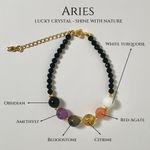 Handmade Aries Crystal Bracelet Photo 3