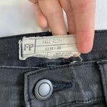 Free People Free People women's black denim seamed Jillian moto stretch jeans casual 25 Photo 7