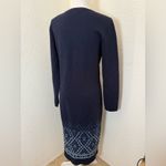 Pendleton  Merino wool faux wrap sweater‎ dress. Large Photo 3