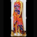 Bisou Bisou  Michele Bohbot Hi-Lo Maxi Long DRESS Photo 3