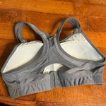 SYROKAN Womens Sports Bra Size 32C Gray Adjustable High Impact Support Padded Photo 3