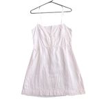 Sunday Best Women’s M Quaint Linen & Organic Cotton Mini Dress Light Pink Summer Size M Photo 7