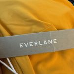 Everlane The Triangle Bikini Top Removable Pads Tie-Back Stretch Yellow Sz S Photo 5