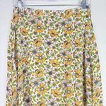 ASOS NWT  JDY Midi Above Calf Skirt Tofu Big Flower Yellow Floral Size 6 NEW Photo 1