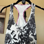 Lululemon  Cool Racerback floral‎ size Small Photo 2