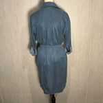 Finley Teal Long Sleeve Button Photo 5