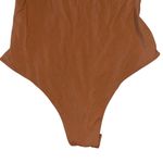 SKIMS  Fits Everybody High Neck Thong Bodysuit Jasper New with tags Size Medium Photo 1