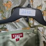 STAUD  Kennedy jacquard metalic floral midi dress Size 0 Photo 2