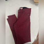 Juicy Couture  Deep Red Skinny Jeans Photo 2
