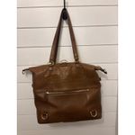 NEW Lily Jade Brown Leather Convertible Tote Bag Shoulder Bag Purse Backpack Photo 2