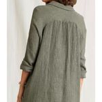 Scandal Italy Adeline Long Sleeves Top size large olive Green Photo 1