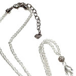 Swavorski Swarovski Crystal Teardrop Pendant Necklace Earrings Set Photo 2