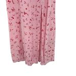 & Other Stories & Other Stories Floral Skirt Midi Slip Side Slit Pink Flower Delfina Size US 0 Photo 5