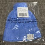 Urban Outfitters Demi Cable Knit Pom Beanie NWT - Blue Photo 2