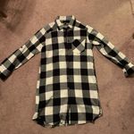 NWOT Checkered dress size 2 Black Photo 0