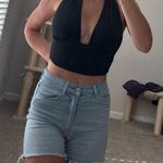 Princess Polly Black Halter Top Photo 0