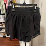 Lululemon Black  Hotty Hot Shorts 4" Photo 0