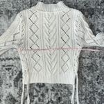 Lovers + Friends  Lace Up Crop Sweater Photo 4