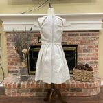 Guess COPY - NWT shimmery white sweetheart dress with back cutouts / size 10 Photo 11