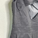 Luxe  Dress With Bow Black Photo 4