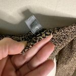 Cute Leopard Crop Blouse Size L Black Size L Photo 4