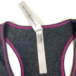 Lorna Jane  ‘Be The Good’ Racerback Ribbed Singlet Tank in Gray Size Medium Photo 9