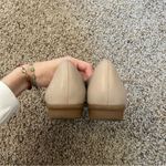 Naturalizer Soul Leyla Ballet Leather Flats Nude Sze 9.5 Classic Neutral Minimal Photo 2