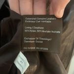 Danier Brown Genuine Leather Button Front Jacket Small Photo 8