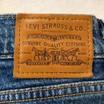 Levi's Premium- Wedgie Jeans High Rise Dark Wash Button Fly Tapered Leg- Size 27 Photo 8