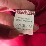 REPHYLLIS Women's Scarlet Red Ruffle Accent Faux 2 Piece Short Sleeve Midi Med Photo 8